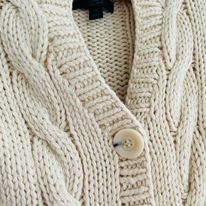 Cute Chunky Yarn Fit Cardigan(Express)